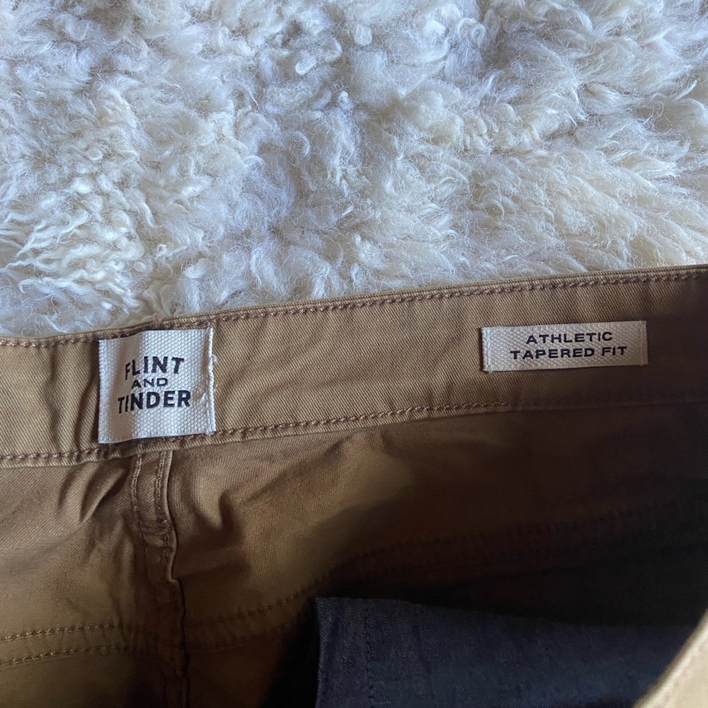 Men's Tan Pants - Flint & Tinder - Picture 2 of 5